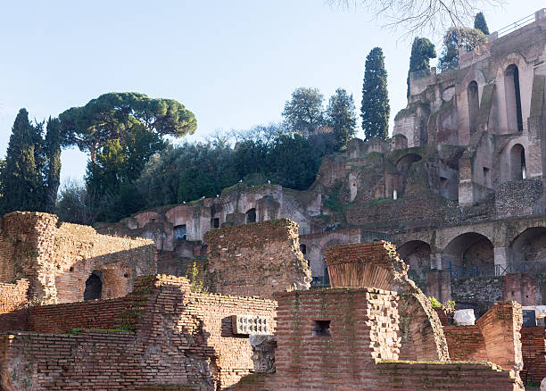 istock View of details in Ancient Rome 186381629