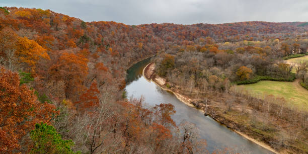 istock Illinois River from Sparrowhawk Overlook, OK 1863820847
