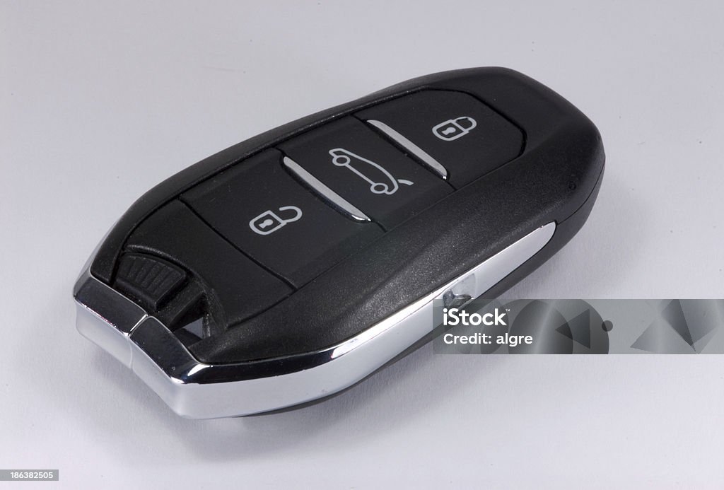 pop-up car key black car key with remote central locking Accessibility Stock Photo