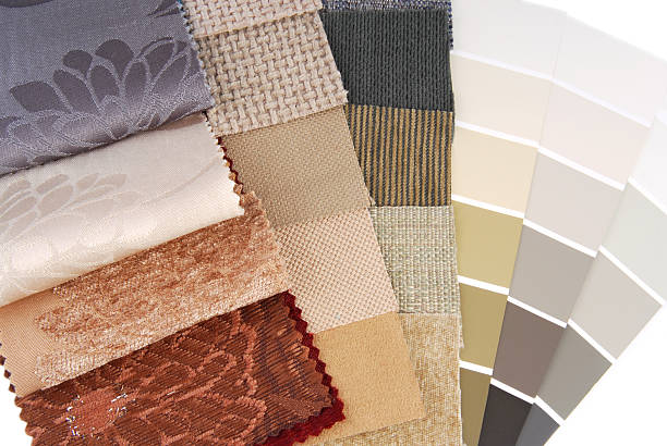 istock upholstery  tapestry and curtain color selection for interior 186382633
