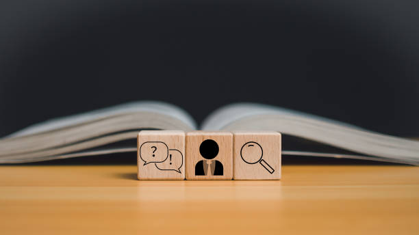istock Book in library with icon, business success idea and education or learning online concept, businessperson achievement and inspiration. 1863837831