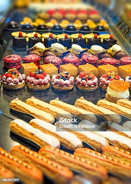 Pastries Stock Photo - Download Image Now - Bakery, Eclair, France