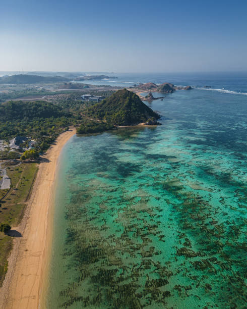 istock Aerial view of Kuta Beach 1863888014