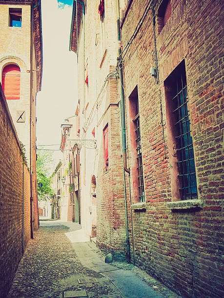 istock Ferrara, Italy retro looking 186388943