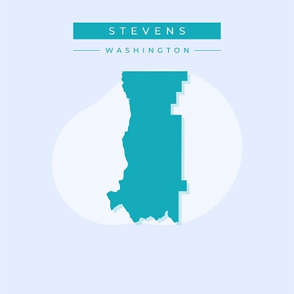 Ilustración de Vector De Ilustración Vectorial Del Mapa De Stevens