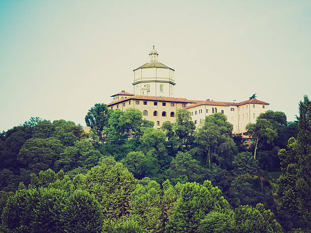 istock Monte dei Cappuccini, Turin retro look 186392051