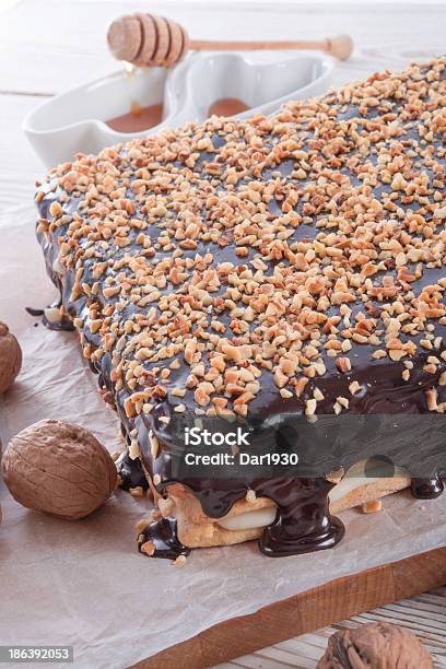 Honigkuchen Mit Schokolade Stockfoto und mehr Bilder von Backen - Backen, Banane, Braun
