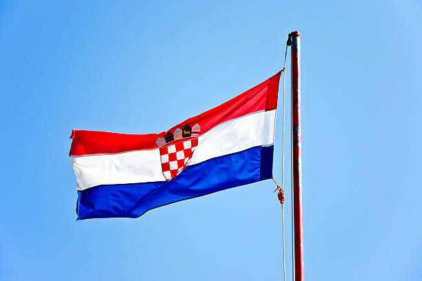 istock flag of state croatia 186392690