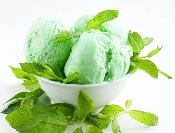balls mint ice cream