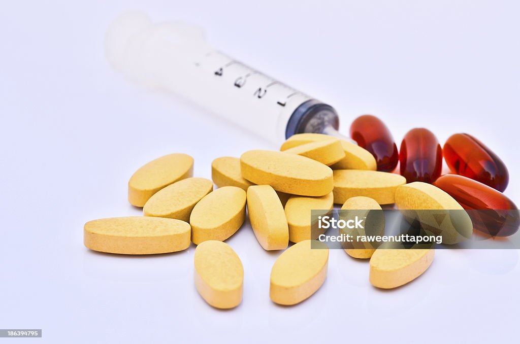 Tipos de fármacos - Royalty-free Antibiótico Foto de stock