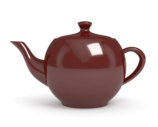 istock Teapot isolated on white background 186395506