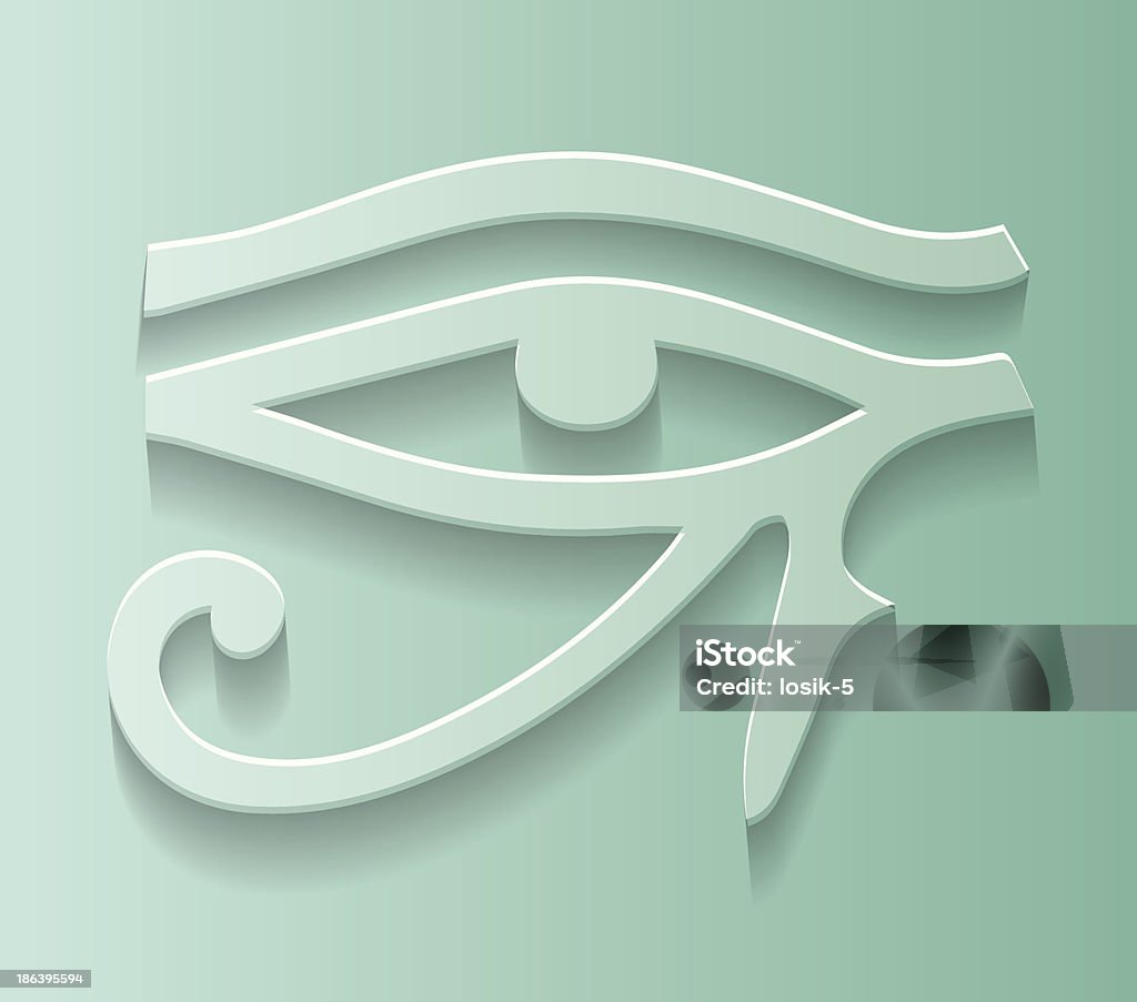 Eye Egyptian Eye stock vector