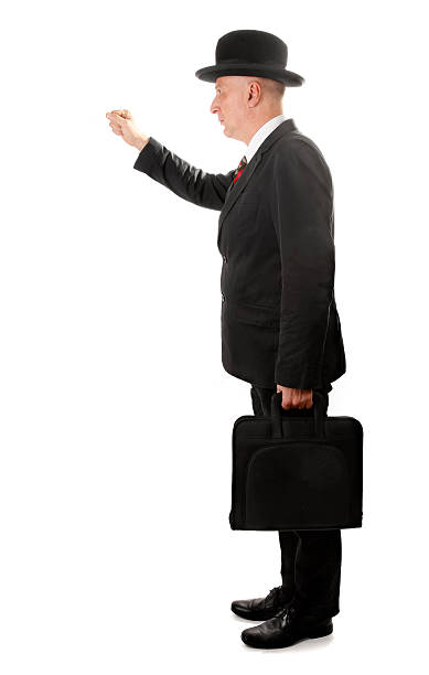 istock Man is knocking on door 186397203