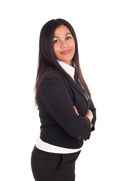 istock Portrait of a successful young business woman 186397607