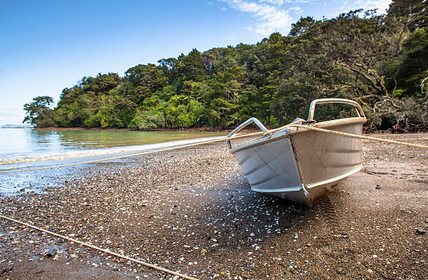 Tin Boat stock photo