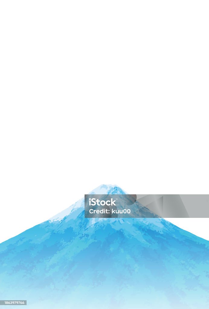 Fuji Illustration Nengajo Postcard Template Stock Illustration Fuji Illustration Nengajo Postcard Template Stock Illustration