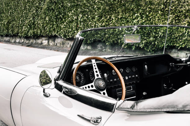 Eastbourne, UK - April 30, 2022: Magnificent Motors Classic Car Show at Eastbourne, East Sussex, UK