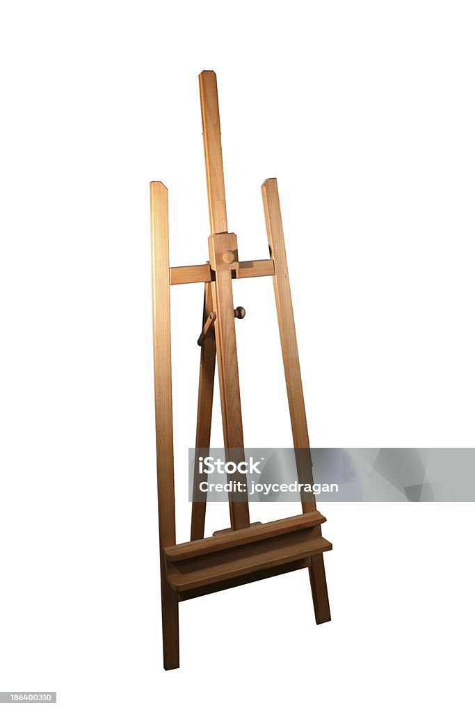 Cavalletto in legno - Foto stock royalty-free di Arte