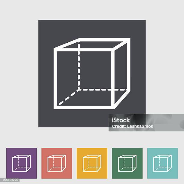 Geometric Kostka - Stockowe grafiki wektorowe i więcej obrazów Abstrakcja - Abstrakcja, Bez ludzi, Element projektu