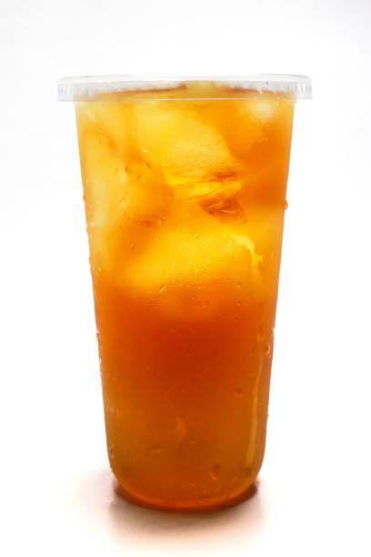 istock iced tea in a plastic glass with ice cubes, isolated on a white background 1864022220