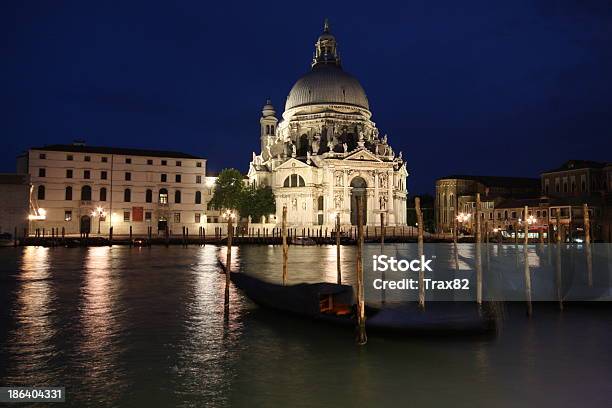 Photo libre de droit de Venise De Nuit banque d'images et plus d'images libres de droit de Culture italienne - Culture italienne, Gondole, Grand Canal - Venise
