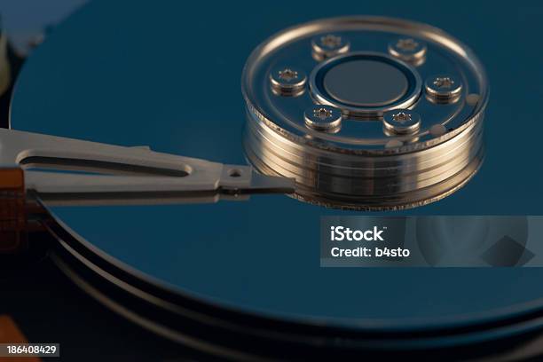 Computer Hard Drive Disk Stock Photo - Download Image Now - Accessibility, Binary Code, Chrome