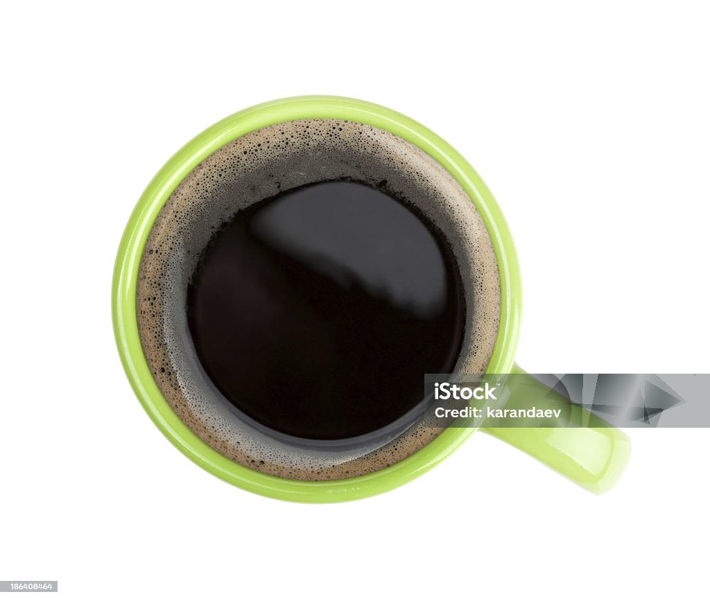 Taza de café verde - Foto de stock de Verde - Color libre de derechos