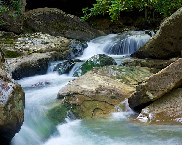 Arkansas Waterfall stock photo