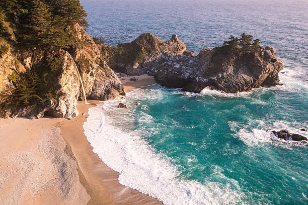 California coast in spring - Mcway falls