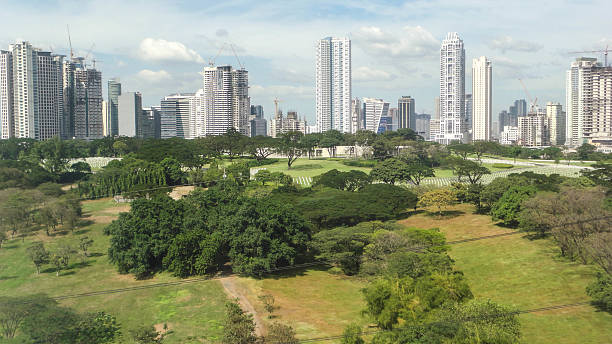 istock Manila City Skyline 186411192