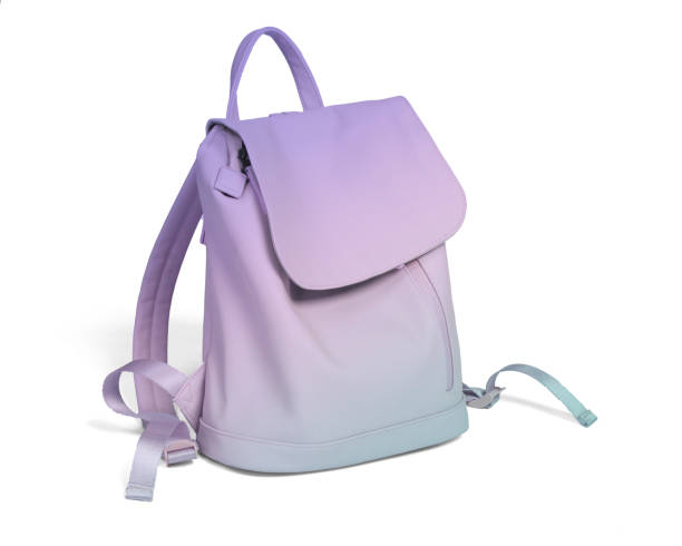 istock Back to school concept - Trendy backpack isolated on white background 1864112170