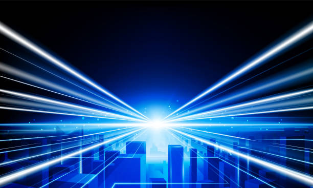 istock Abstract Start open Key Door Light out business digital city Hitech communication concept innovation background, vector design 1864121683