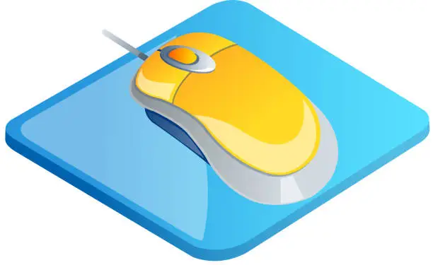 Vector illustration of vector icon mouse