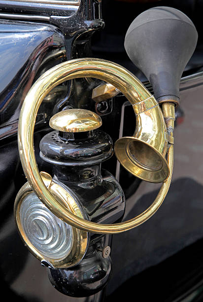 istock Veteran car - detail 186417168