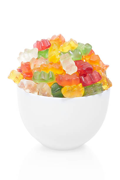 istock Gummy bears candies bowl 186420760