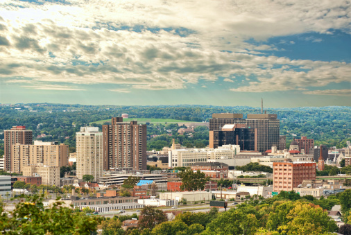 view of the city of Syracuse, new york
