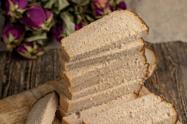istock fresh bread using a mixture of wheat and rye flour 1864219052