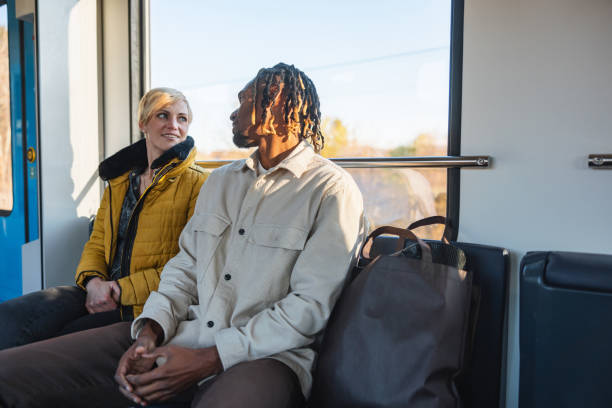 istock Joyful Companionship on a Train Ride 1864222477