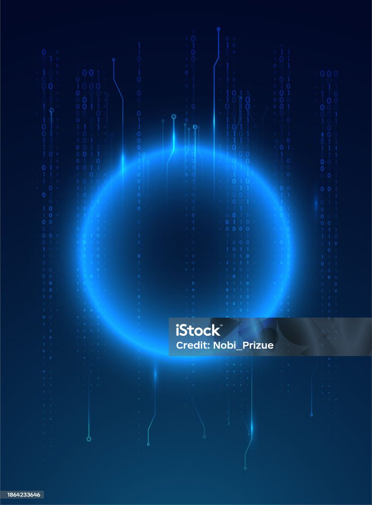 Background Digital Program Digital Technology Background Stock Illustration - Download Image Now ...