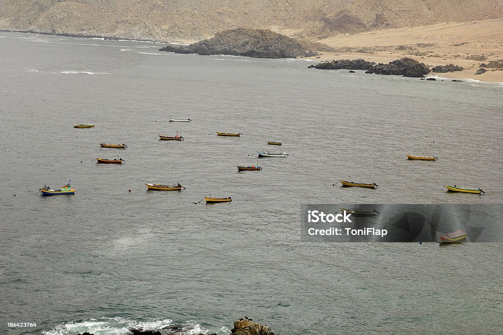 Flotta da pesca - Foto stock royalty-free di Cile