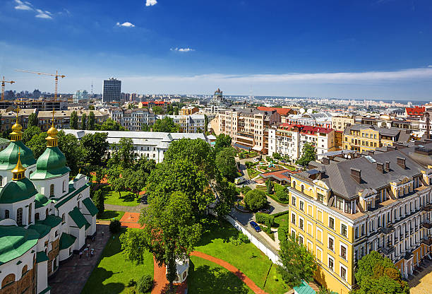 istock cityscape of Kiev. Ukraine. 186426171