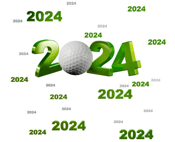 Many Golf ball 2024 Designs on White