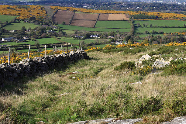 View from Ballycorus at the South of Dublin
