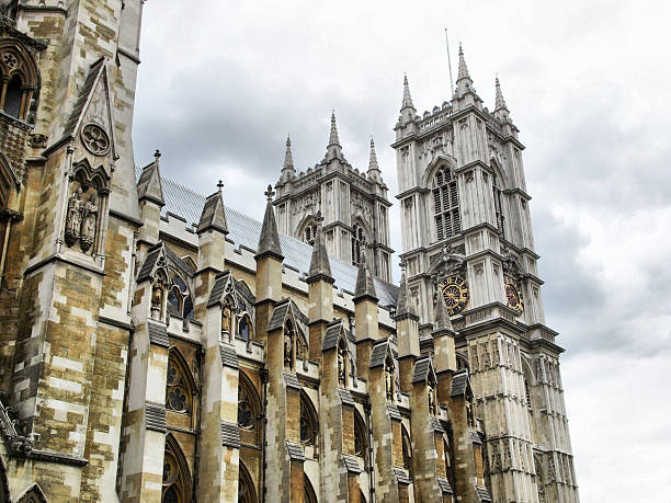 hdr ウエストミンスター寺院 - westminster abbey city of westminster awe uk ストックフォトと画像