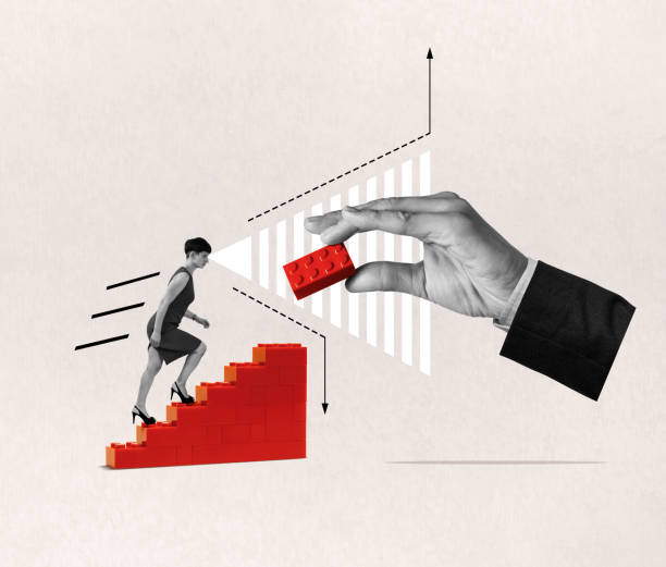 istock The concept of career advancement and professional development. 1864355703