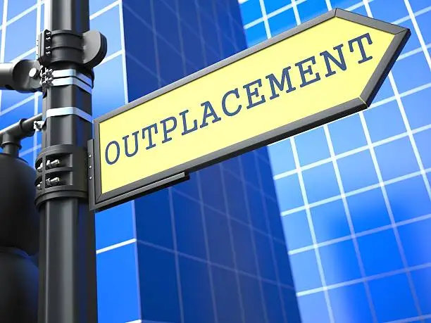 Photo of Outplacement. Business Concept.