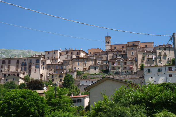 istock Barrea, old village at Abruzzo National Park 1864507053