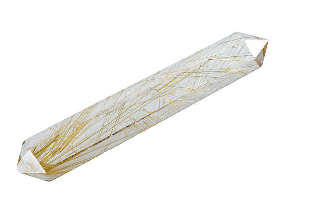 rutilquarz - hunsrück stock-fotos und bilder