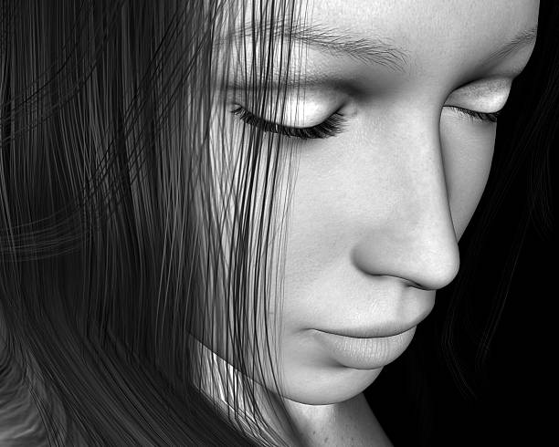 istock Woman portrait 186458373