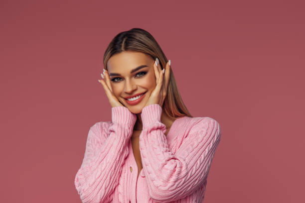 istock Beautiful emotional woman 1864584488